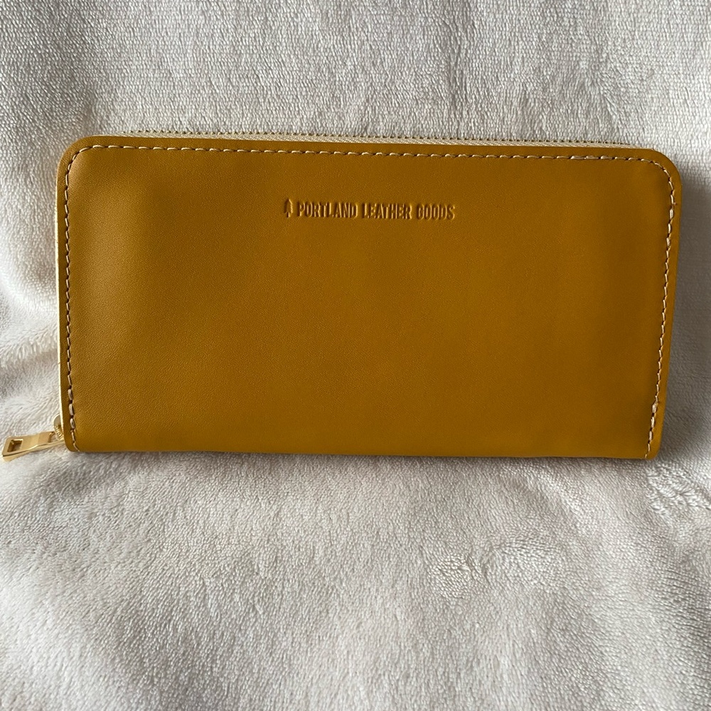 Portland Leather Goods Sunflower Large Accordion Wallet